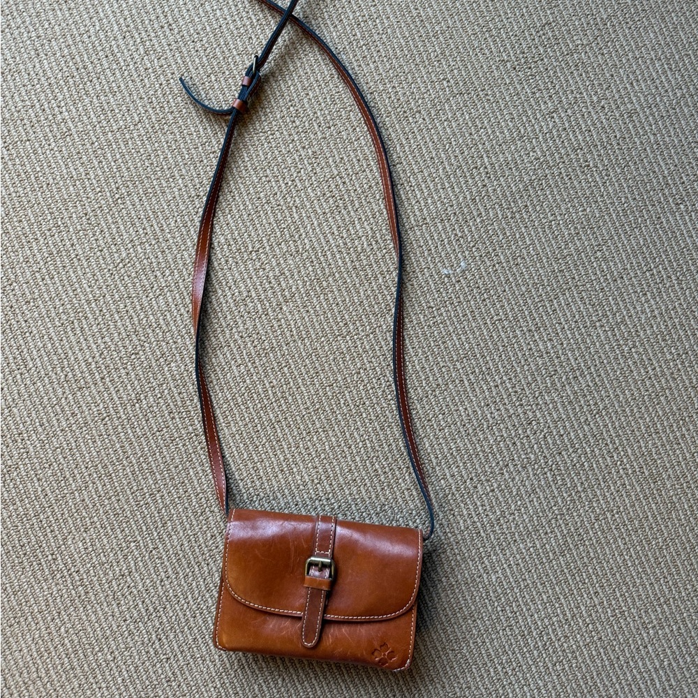 Brown Leather Crossbody Bag